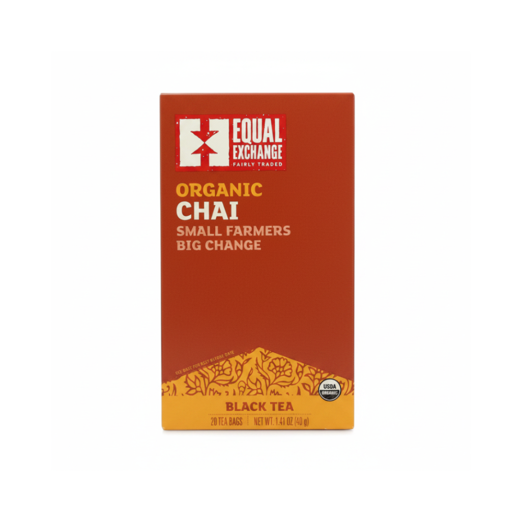 Organic Chai Tea Front Shot